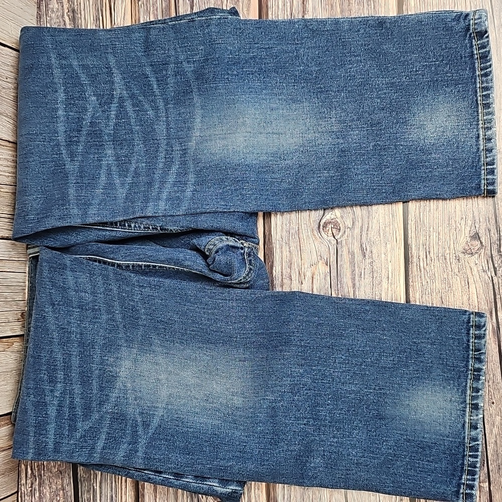 LEVI'S 541 ATHLETIC FIT DENIM BLUE JEANS - Picture 6 of 13